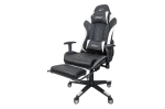SILLA JEMIP GAMING SILVER 2552 NEGRO-BLANCO JPC-2552