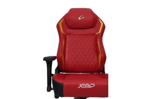 SILLA JEMIP GAMING VULKANO 2394 ROJO-AMARILLO  JPC-2394 RY - Imagen 3