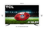 TCL 75" CLASS Q6SERIES 4K UHD HDR QLED SMART FIRE TV 2024 75Q681F - Imagen 2