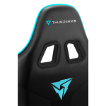AEROCOOL SILLA GAMING THUNDERX3 EC3 EC3-BLACK CYAN - Imagen 4