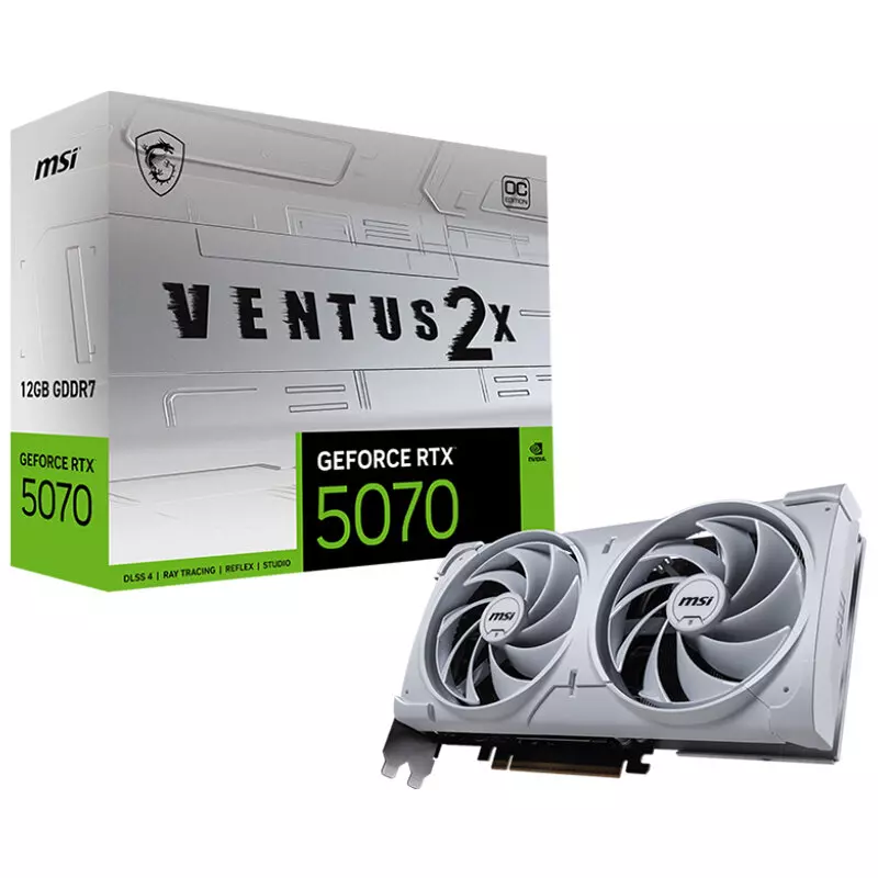 912-V532-010-1.webp MSI GEFORCE RTX5070 VENTUS 2X 12G OC DDR6 912-V532-010 - Imagen 1