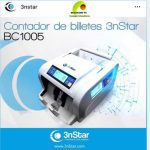 3nStar Contador de billetes BC1005 3NS-POS-BC1005