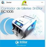 3nStar Contador de billetes BC1005 3NS-POS-BC1005