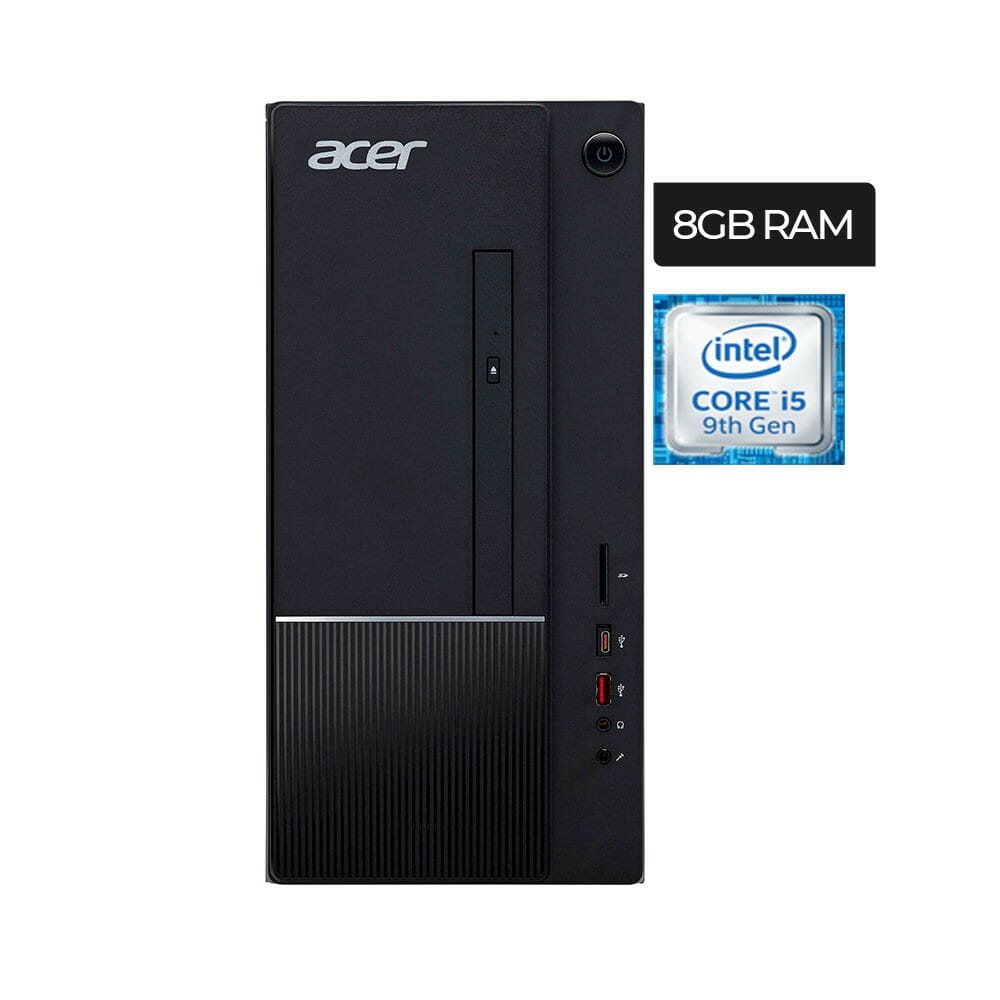 DT.BEUAA_.001-1.jpg ACER ASPIRE TC-866 CORE I5-9400 8GB RAM 512GB SSD DVD-RW DT.BEUAA.001 - Imagen 1