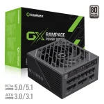 FUENTE DE PODER GAMEMAX 1250W GAMING 80+PLATINUM GX-1250 BK