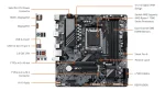GIGABYTE B650M D3HP AX MATX SOCKET AM5 B650M D3HP AX - Imagen 3