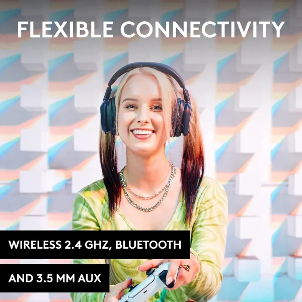 LOGITECH A30 WHITE/PURPLE BT 939-001985 - Imagen 4