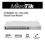 MIKROTIK Cloud Core Router 12 Puertos SFP+ 10G 2 SFP28 25G CCR2004-1G-12S+2XS
