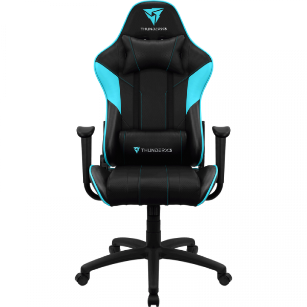 AEROCOOL SILLA GAMING THUNDERX3 EC3 EC3-BLACK CYAN - Imagen 3