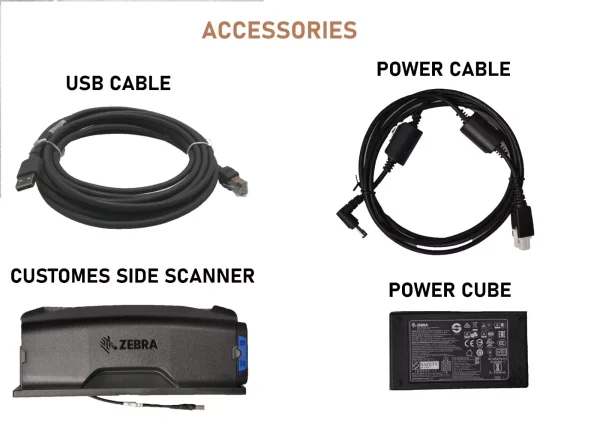 ZEBRA MP7000 LECTOR BALANZA PLATO MEDIANO MP7001 - Imagen 2