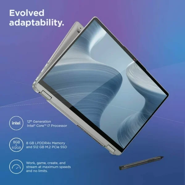 Lenovo IdeaPad Flex 5i 14" 2-in-1 I7 8GB  512GB 82R70004US - Imagen 2