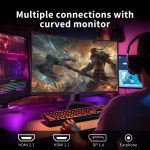 MONITOR KTC 24" GAMING CURVO FHD E-LED 165Hz 24SG850 - Imagen 5