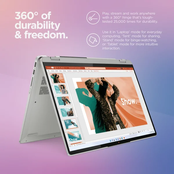 Lenovo Ideapad Flex 5i 16" Touchscreen i7-1255U 8GB 512GB 82R80022US - Imagen 2