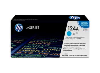 q6001a.jpg HP 124A TONER Cyan LaserJet Q6001A - Imagen 1