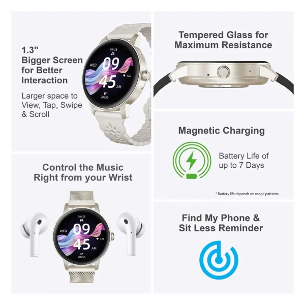 ARGOM SKEIWATCH C30 Smartwatch ROSA  ARG-WT-6030RG - Imagen 4