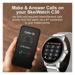 ARGOM SKEIWATCH C30 Smartwatch ROSA  ARG-WT-6030RG - Imagen 8