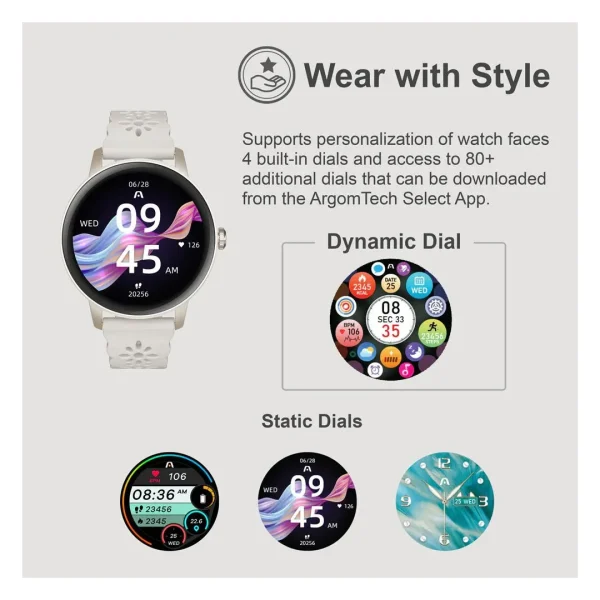 ARGOM SKEIWATCH C30 Smartwatch ROSA  ARG-WT-6030RG - Imagen 11