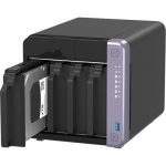 QNAP TS-432X3 4BAY NAS W/HWPERP ENCRYPT 4CORE 1.7GHZ 4GB 1X10GB TS-432X-4G-US