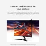 SAMSUNG 24" S3 S36GD MONITOR ESSENTIAL 24" FHD CURVED LS24D366GANXZA - Imagen 5