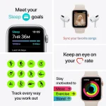 APPLE WATCH SE GPS 44MM ALUMINUM STARLIGHT MKQ53LL/A - Imagen 3