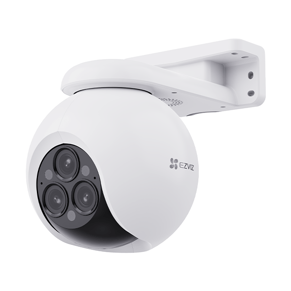 EZVIZ CAMARA H80f 2K+ TRIPLE LENTE 6mm+ 12mm HD 4MP