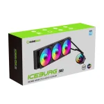 ENFRIADOR LIQUIDO GAMEMAX ICEBURG 360 INFINITY INTEL /AMD ICEBURG 360 INF BK