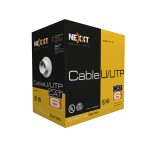 NEXXT CABLE U/UTP CAT.6 305M 23AWG LSZH 4 PARES AZUL AB356NXT10