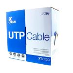 ¡Oferta! Cable UTP Xtech XTC-220 Cat5e RED 24 AWG 305M 4 Pares XTC‐220