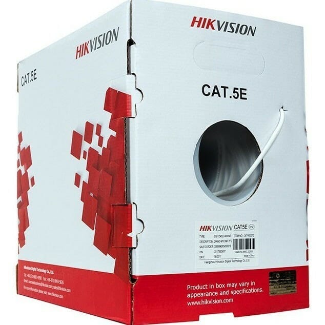 DS-1LN6-UE-W_cat5e-hik.jpg CABLE HIKVISION CAT5E 305M 100% COBRE CAT5E-CO-305HIK - Imagen 1