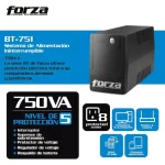 FORZA UPS 750VA/450W 120V 8- NEMA 50-60Hz BT-751