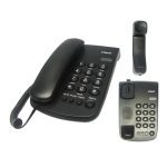 Teléfono digital VTech VtC100 LINEA FIJA NEGRO VTC100B