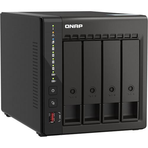 QNAP TS-453E 4-Bay NAS Enclosure TS-453E-8G-US - Imagen 2