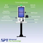 ADVANCED AUTO SERVICIO I5 8va 8Gb 256GB WINDOWS 24″ Touch APT-ASSC04 - Imagen 4