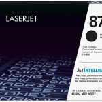 HP 87A tóner negro original  8550 paginas CF287A