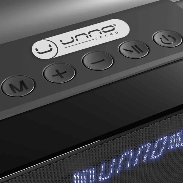 UNNO TEKNO SP9301BK  BARRA SONIDO/MICROFONO SP9301BK - Imagen 2