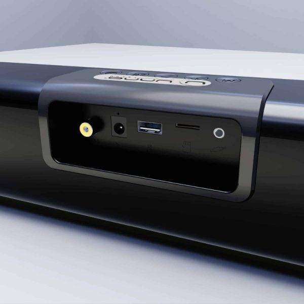 UNNO TEKNO SP9301BK  BARRA SONIDO/MICROFONO SP9301BK - Imagen 3