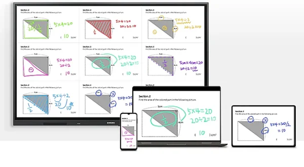 SAMSUNG PANTALLA DIGITAL INTERACTIVA TOUCH WIFI / BLU 86" IPS LH86WADWLGCXZA - Imagen 4