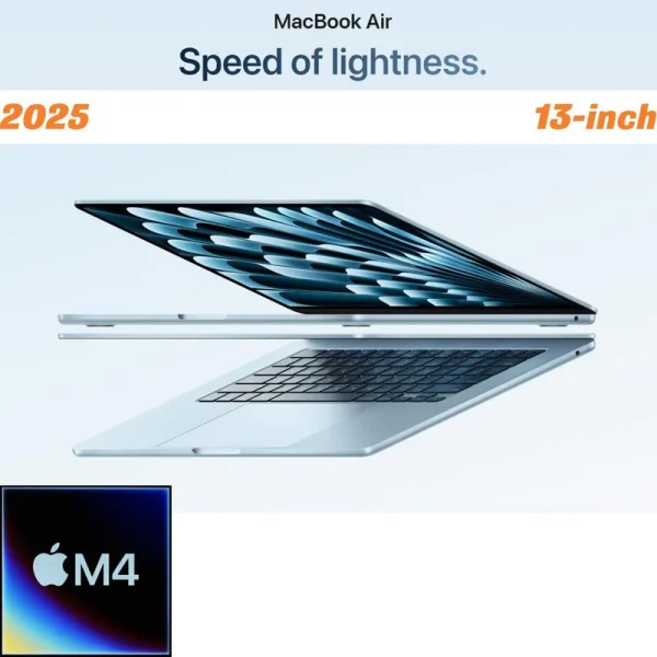 APPLE MACBOOK AIR 13INCH M4 CHIP BUILT INTELLIGENCE 16GB MEMORY 256GB MW0W3LL/A - Imagen 7