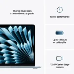 APPLE MACBOOK AIR 13INCH M4 CHIP BUILT INTELLIGENCE 16GB MEMORY 256GB MW0W3LL/A - Imagen 3