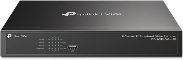 ¡Oferta! TP-Link NVR VIGI 8 CANALES PoE  H265+ NVR1008H - Imagen 2