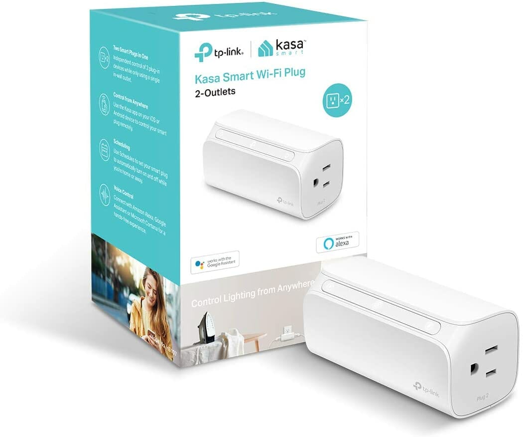 61Js0FGG6dL._AC_SL1197_-1.jpg TP-LINK MINI WIFI 2.4GHZ/ ENCHUFE 2 TOMA HS107 - Imagen 1