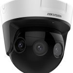 HIKVISION CAMARA PANORÁMICA 180° 16MP 4 LENTES 2.8 MM (4 LENTES 4MP) EXTERIOR DS-2CD6944G0-HIS(D)