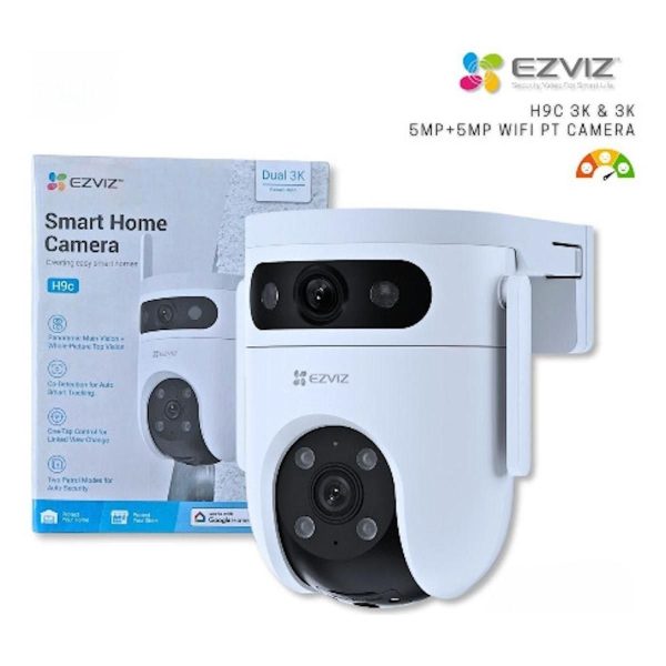 EZVIZ CAMARA H9c Dual 3 K 6 MP LENTES DUALES 3K + 3K CS-H9c-R100-8G55WKFL - Imagen 3