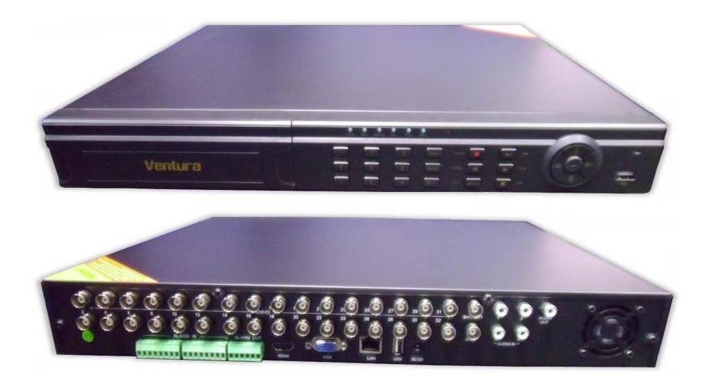 Dvr-32-Canales-Ventura-960fps-Rec-H.264-Lan-Ptz-4-VE32AS.jpg Dvr 32 Canales Ventura 960fps Rec H.264 Lan Ptz 4 VE32AS - Imagen 1