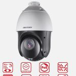 HIKVISION CAMARA TIPO DOMO PTZ 4" IP 2MP 25x ZOOM OPTICO DS-2DE4225IW-DE(T5)