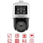 HIKVISION CAMARA DOBLE CANAL DOMO PTZ SMART ACUSENSE 4" IP 4MP 25x ZOOM DS-2SE4C425MWG-E/26 (F0)