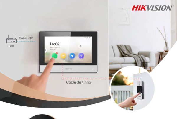 Hikvision kit de videoportero híbrido DS-KIS302P - Imagen 2