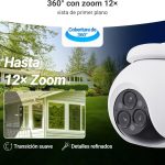 EZVIZ CAMARA H80f 2K+ TRIPLE LENTE 2.8mm + 6mm+ 12mm HD 4MP EXTERIOR PT CS-H80f-R100-8G444WKFL - Imagen 4