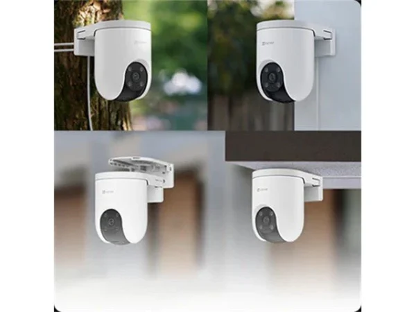 EZVIZ CAMARA H8 Pro 3K HD 6MP EXTERIOR PT PANORAMICA 360° CS-H8c-R200-1J5WKFL - Imagen 3