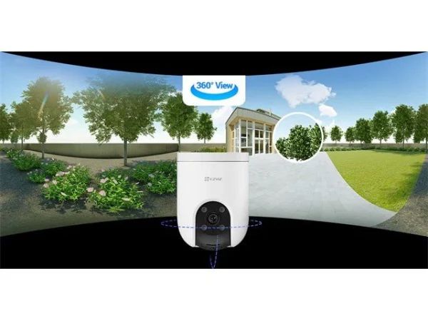 EZVIZ CAMARA H8 Pro 3K HD 6MP EXTERIOR PT PANORAMICA 360° CS-H8c-R200-1J5WKFL - Imagen 4